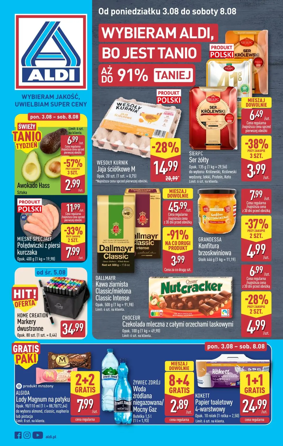 ALDI Gazetka 03.08.2026 - 08.08.2026