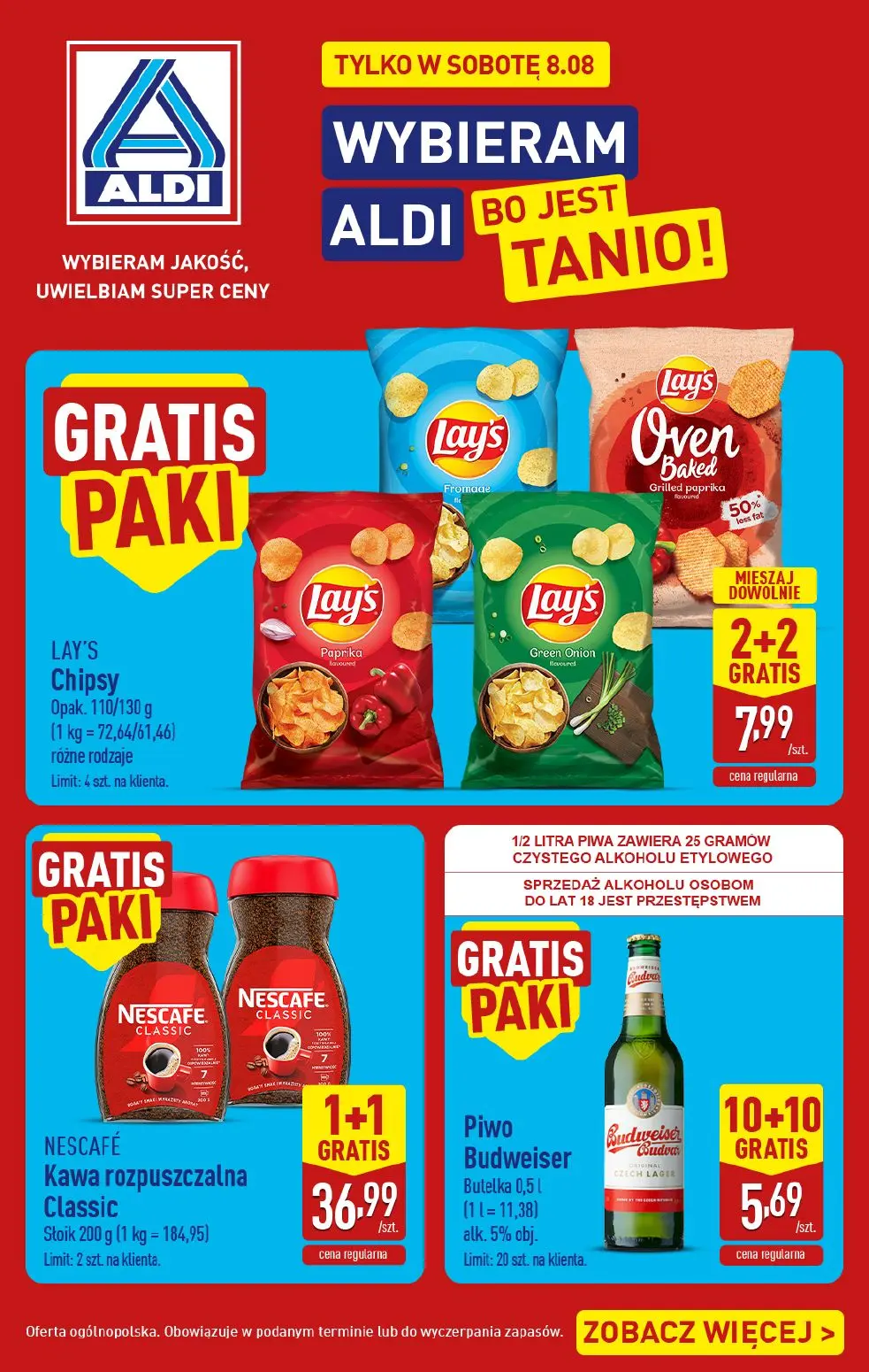 ALDI Gazetka 08.08.2026 - 08.08.2026