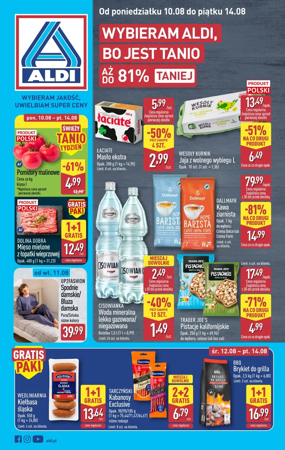ALDI Gazetka 10.08.2026 - 14.08.2026