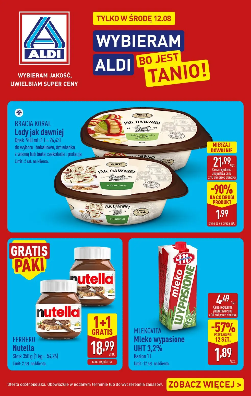 ALDI Gazetka 12.08.2026 - 12.08.2026