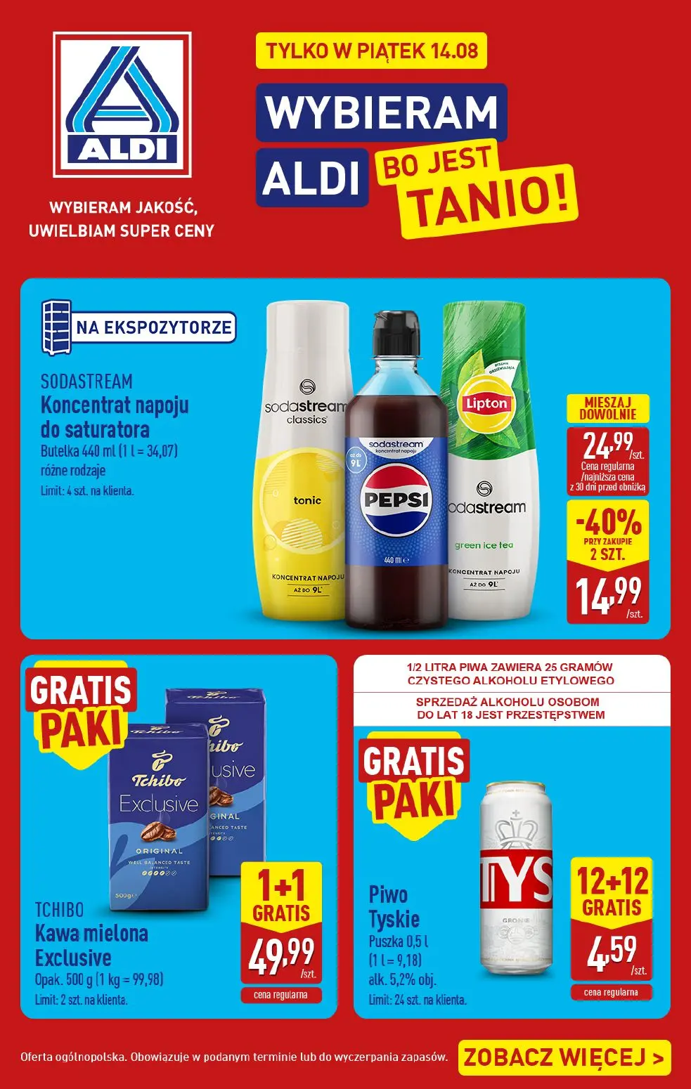 ALDI Gazetka 14.08.2026 - 14.08.2026