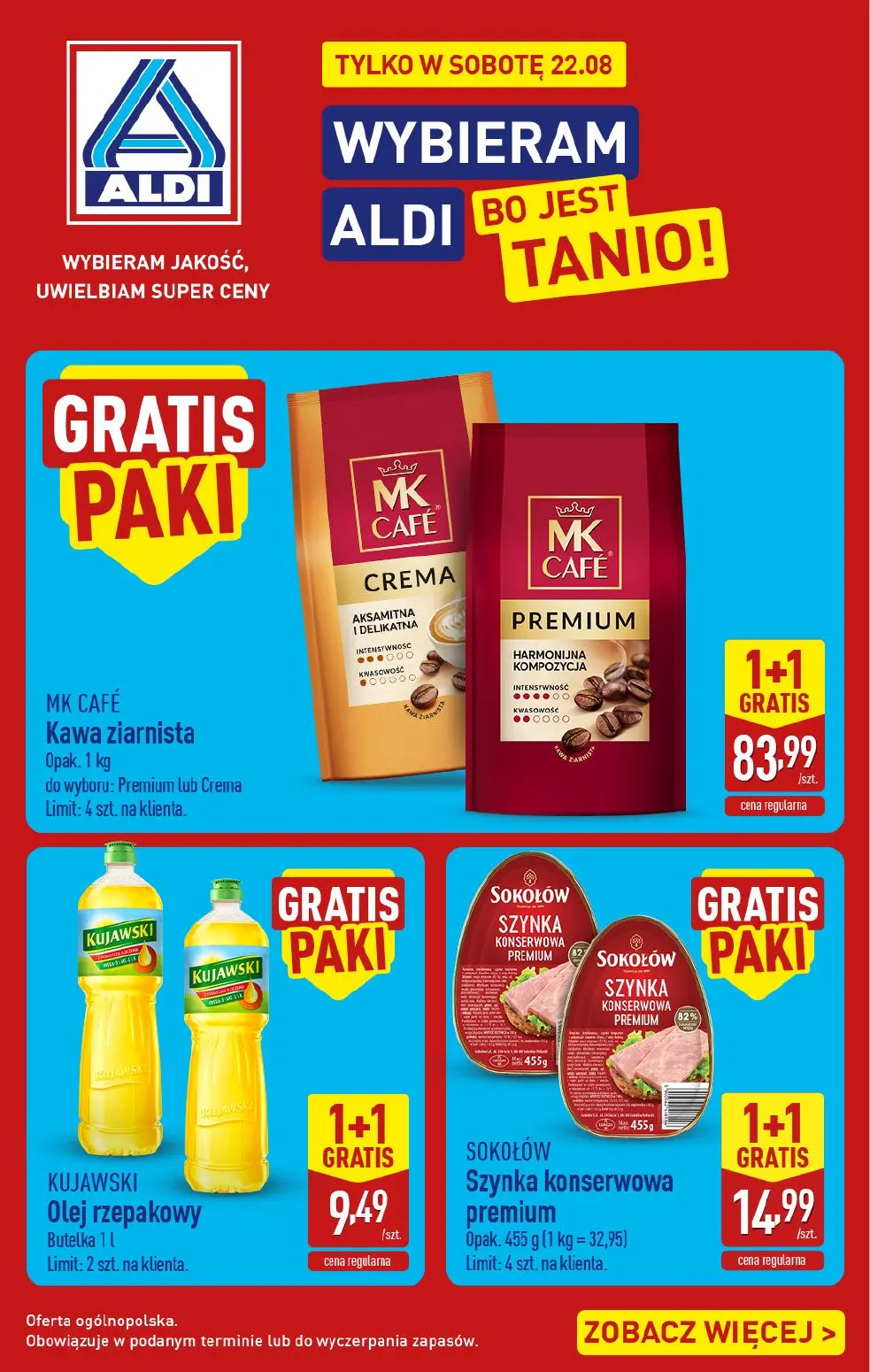ALDI Gazetka 22.08.2026 - 22.08.2026