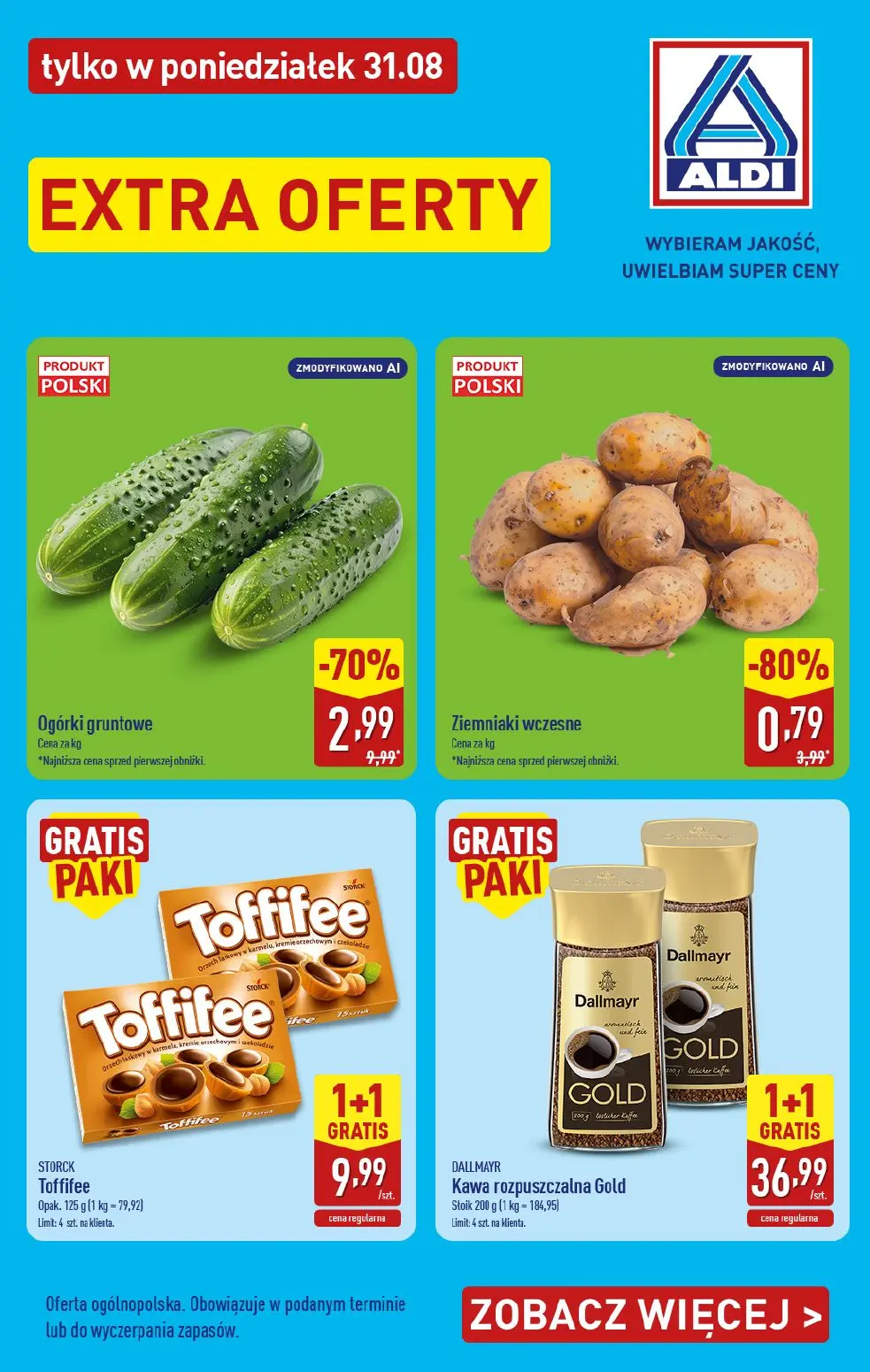 ALDI Gazetka 31.08.2026 - 31.08.2026