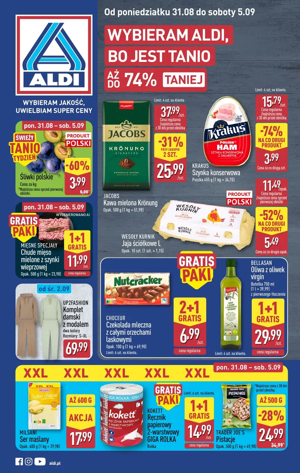 ALDI Gazetka 31.08.2026 - 05.09.2026