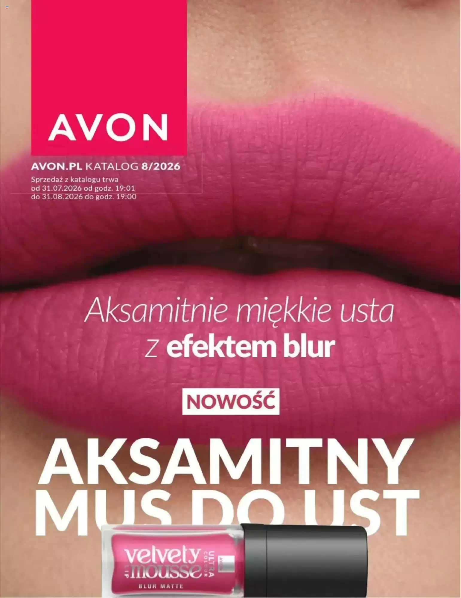 Avon Gazetka 01.08.2026 - 31.08.2026