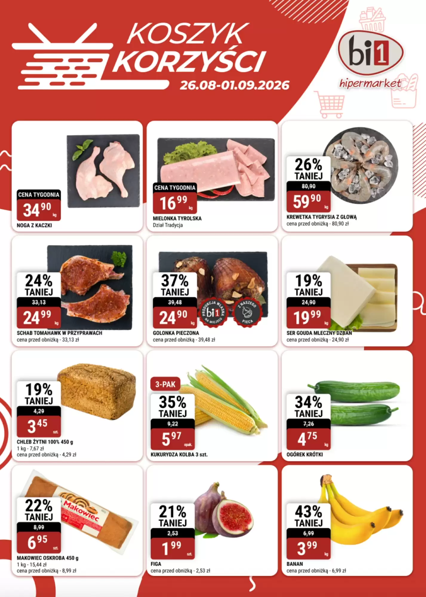 Bi1 Gazetka 26.08.2026 - 01.09.2026
