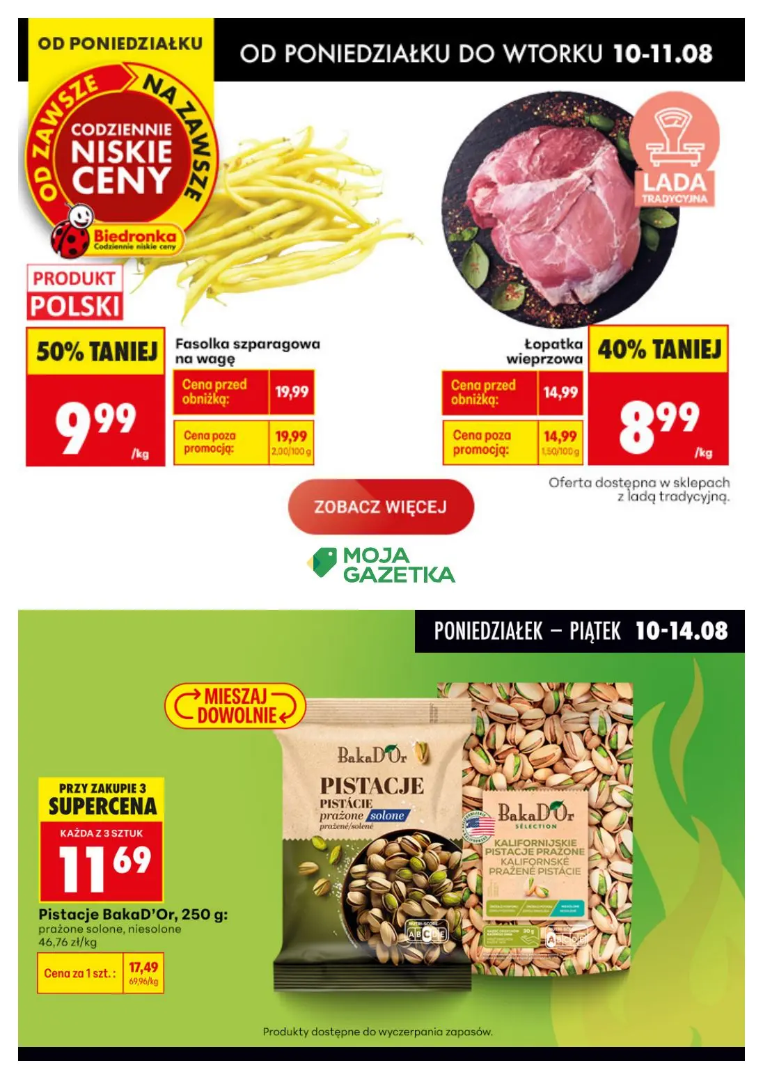 Biedronka Gazetka 10.08.2026 - 11.08.2026