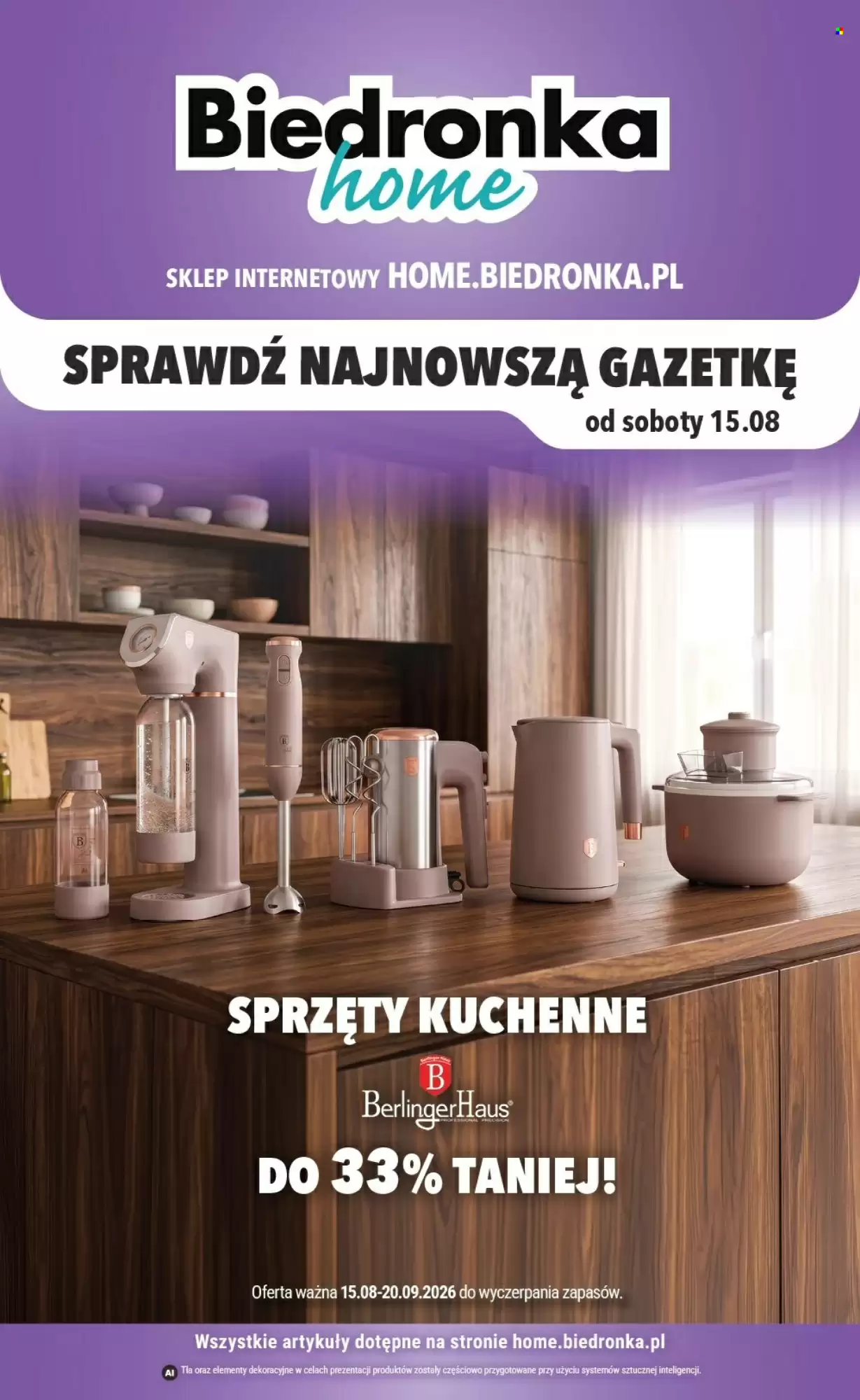 Biedronka Gazetka 15.08.2026 - 30.09.2026