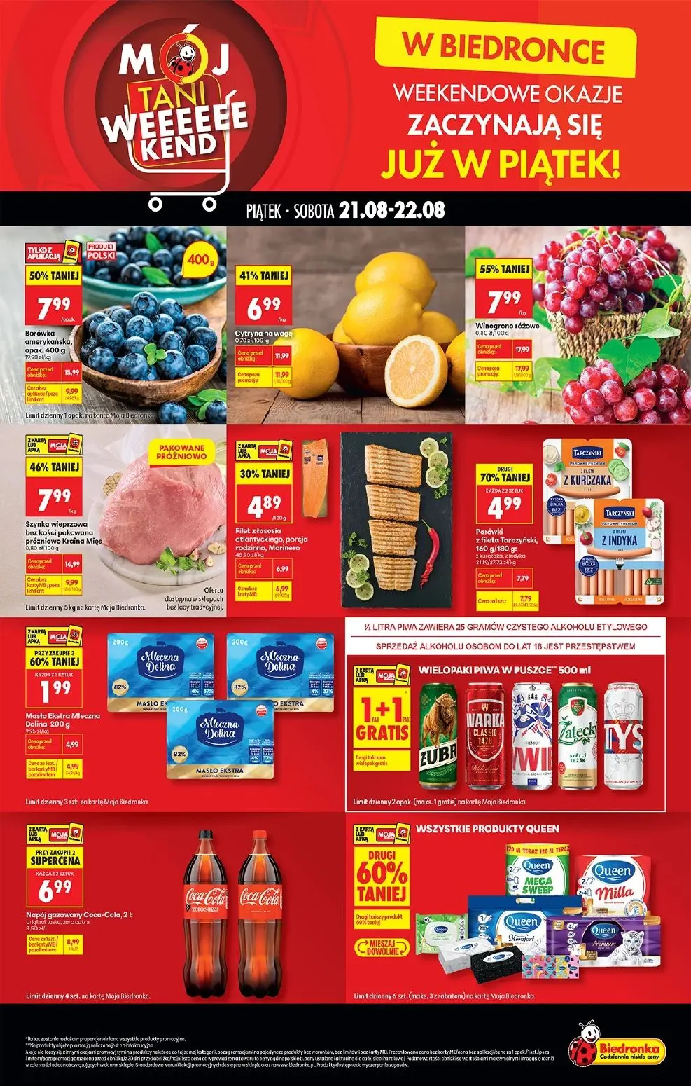 Biedronka Gazetka 21.08.2026 - 22.08.2026