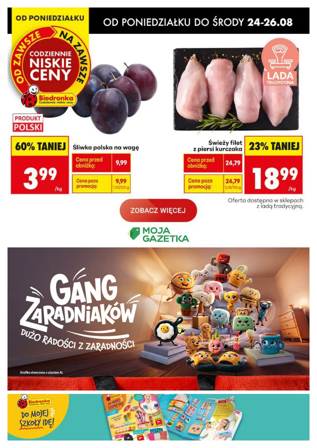 Biedronka Gazetka 24.08.2026 - 26.08.2026