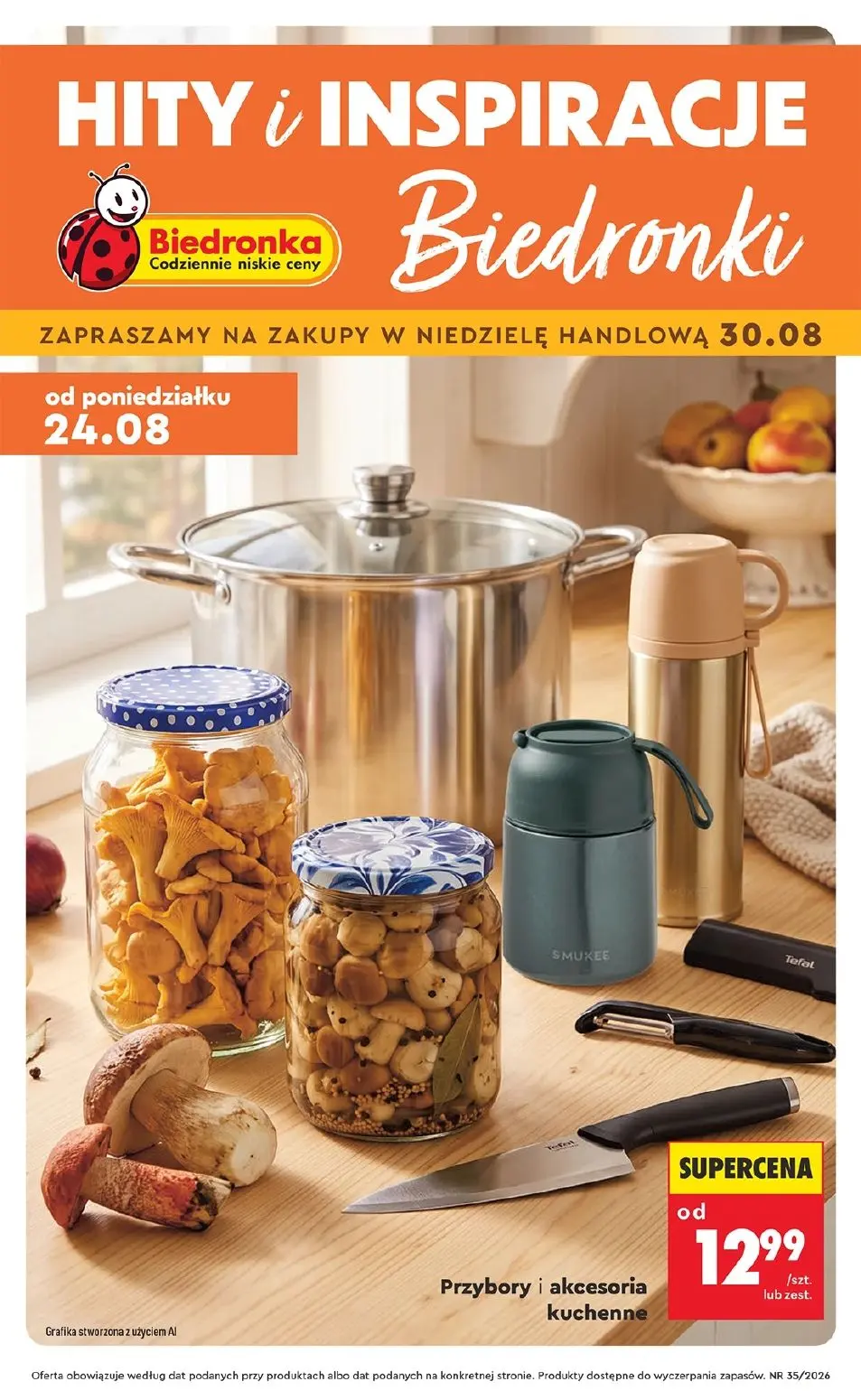 Biedronka Gazetka 24.08.2026 - 05.09.2026