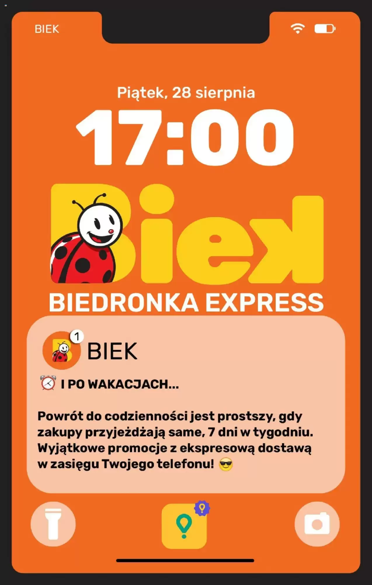 Biedronka Gazetka 28.08.2026 - 31.08.2026