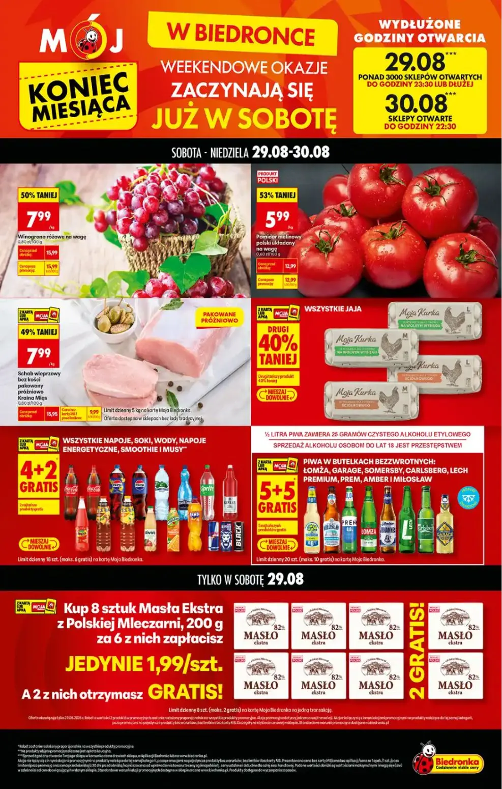 Biedronka Gazetka 29.08.2026 - 30.08.2026