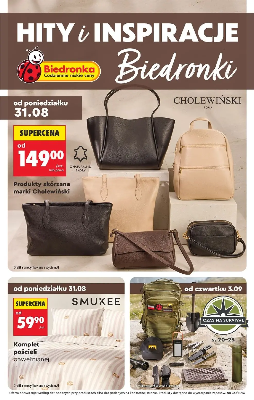 Biedronka Gazetka 31.08.2026 - 16.09.2026