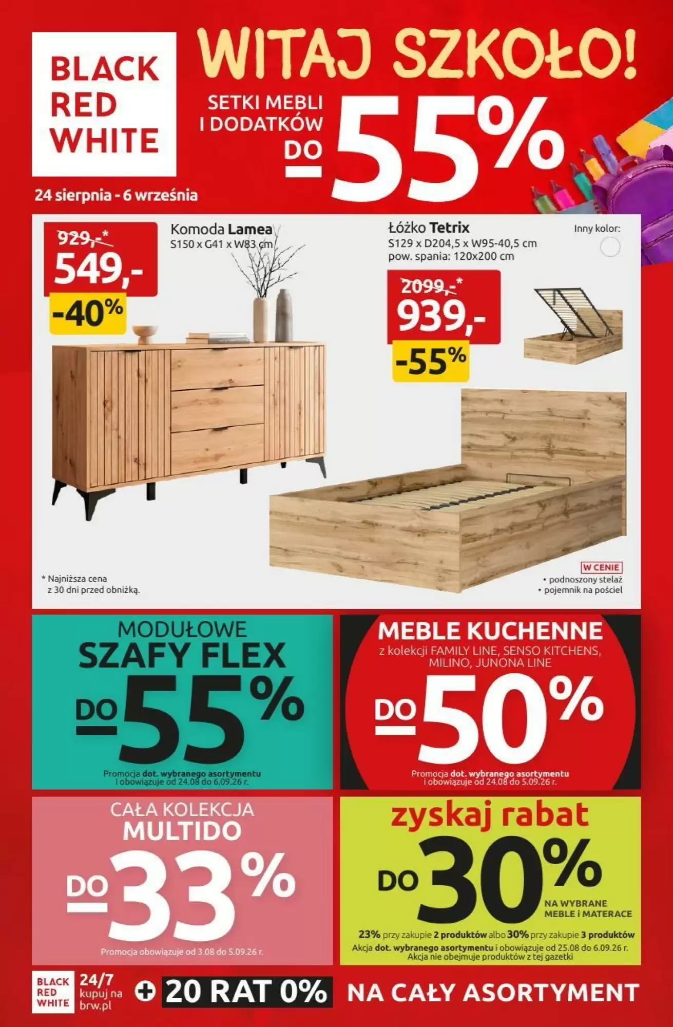 Black Red White Gazetka 24.08.2026 - 06.09.2026