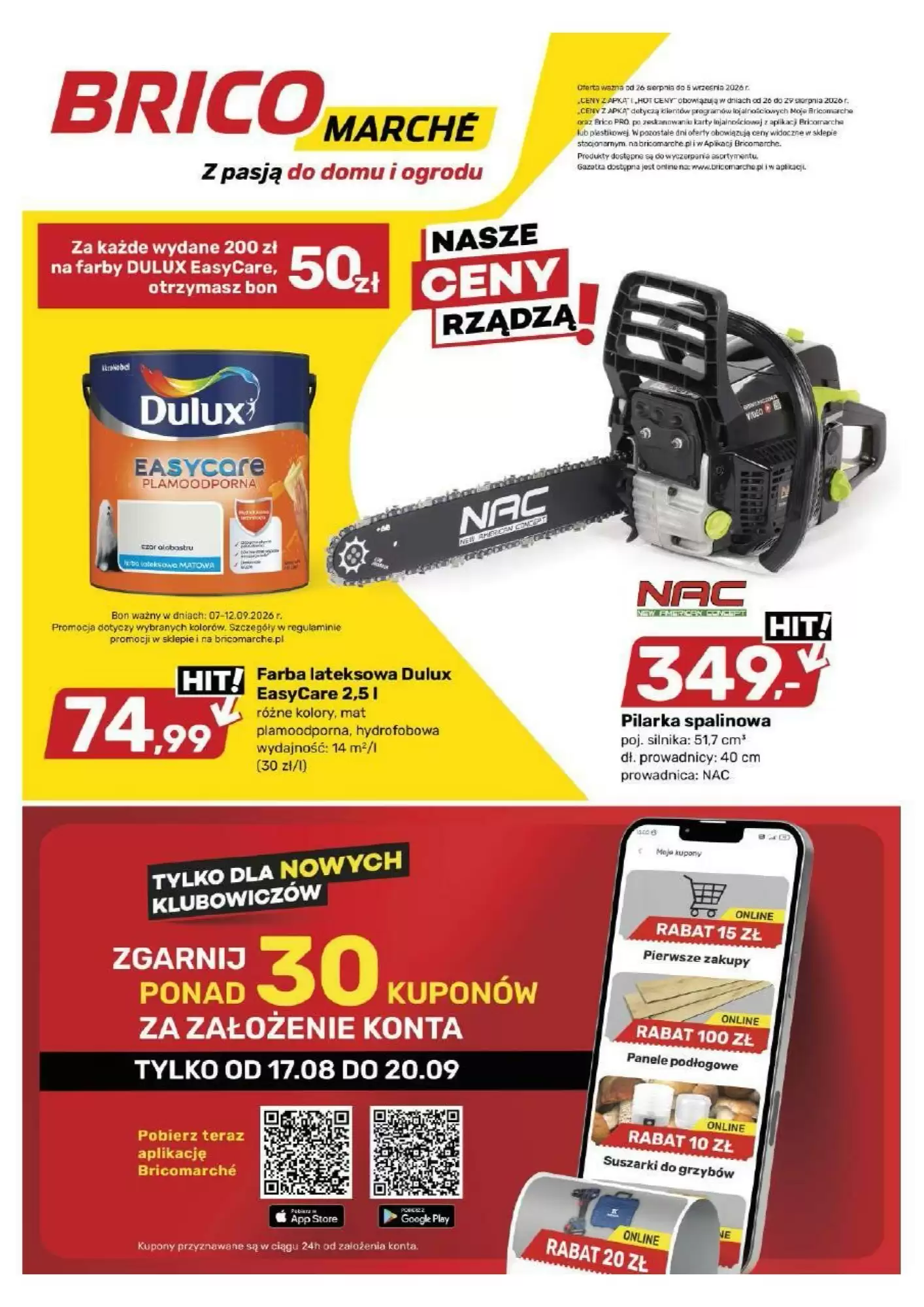 Bricomarche Gazetka 26.08.2026 - 05.09.2026