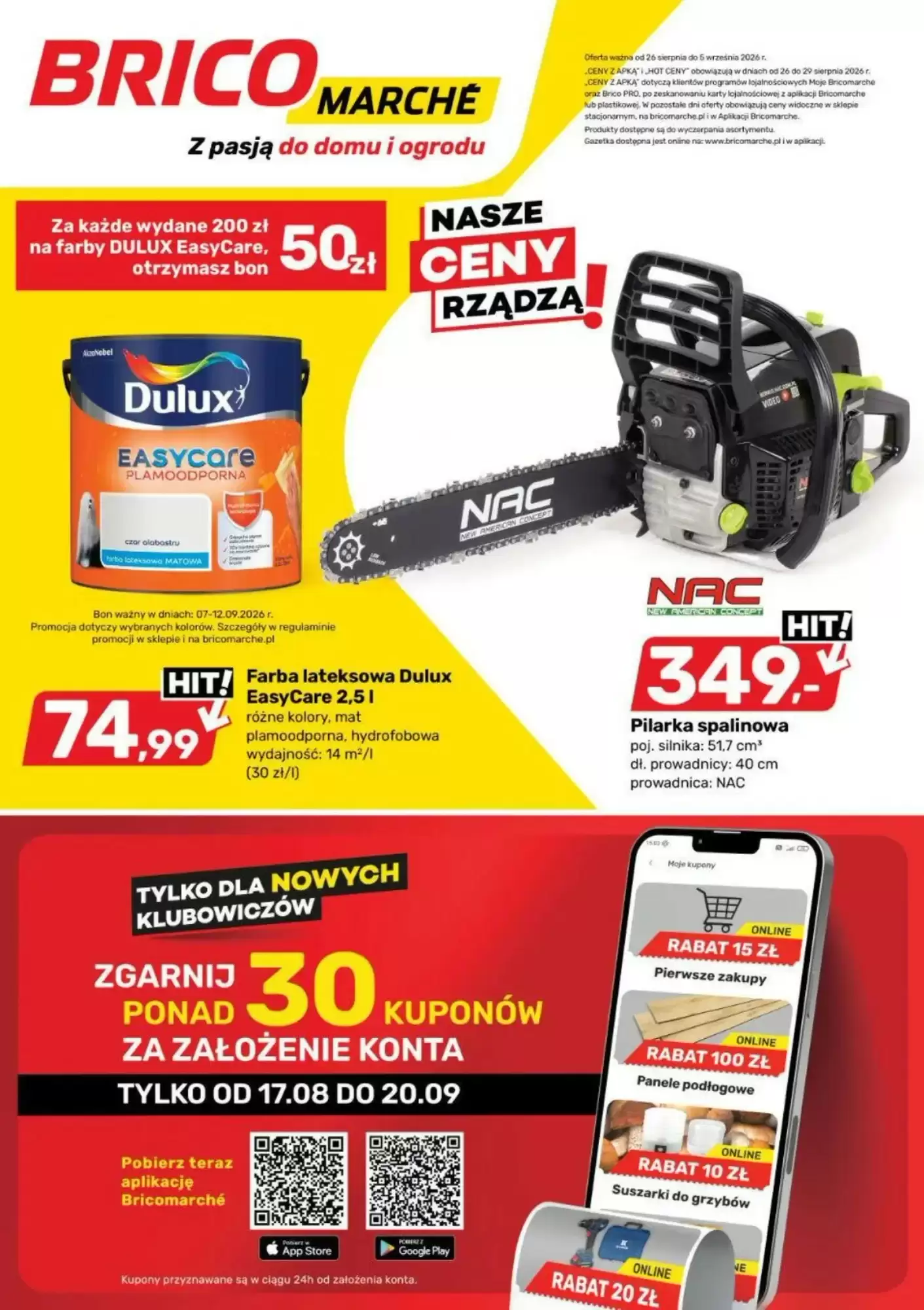 Bricomarche Gazetka 26.08.2026 - 05.09.2026
