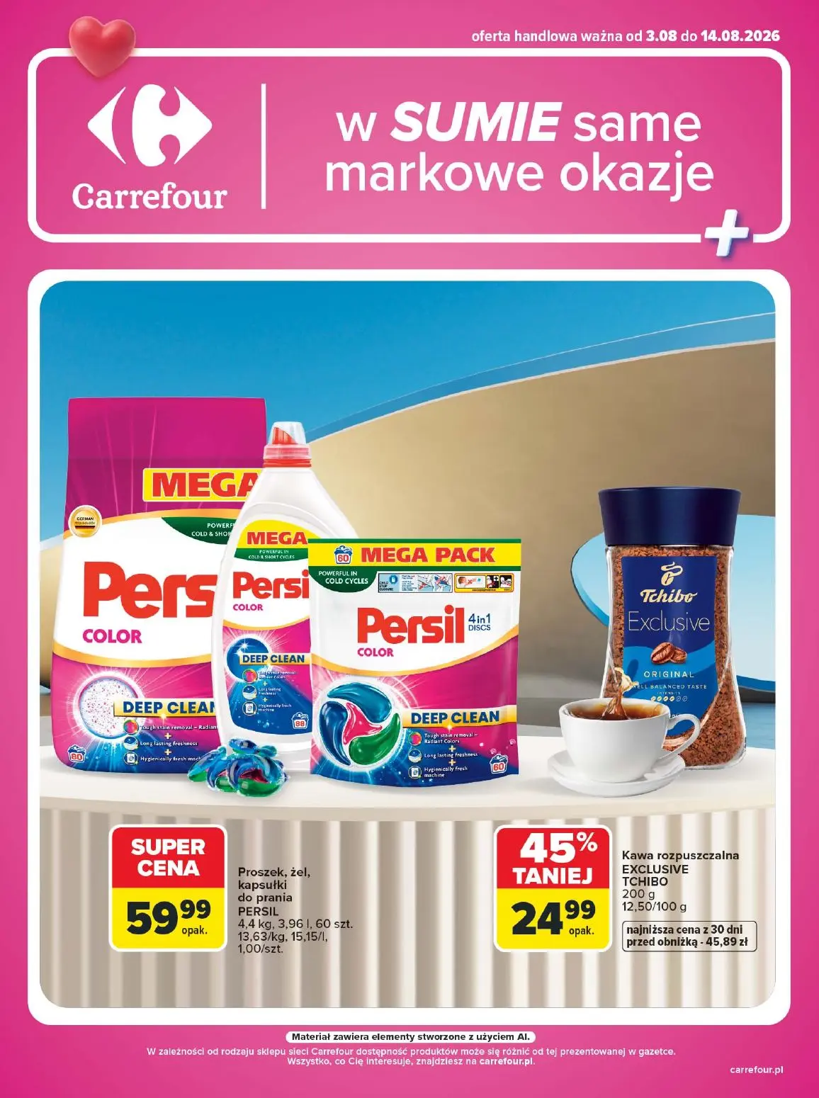 Carrefour Gazetka 03.08.2026 - 14.08.2026
