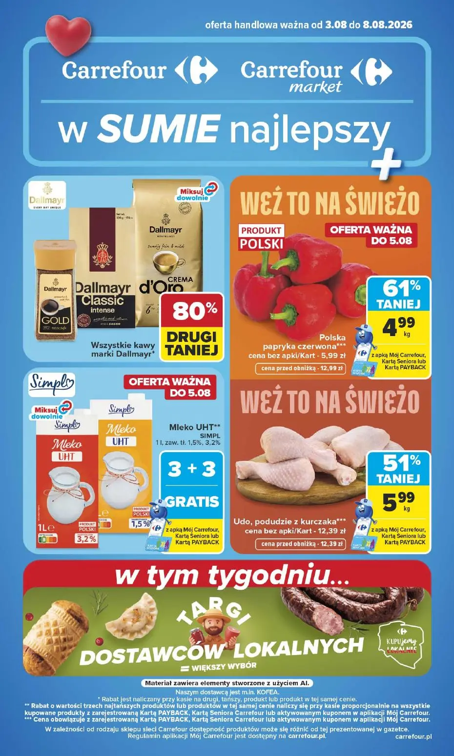 Carrefour Gazetka 03.08.2026 - 08.08.2026
