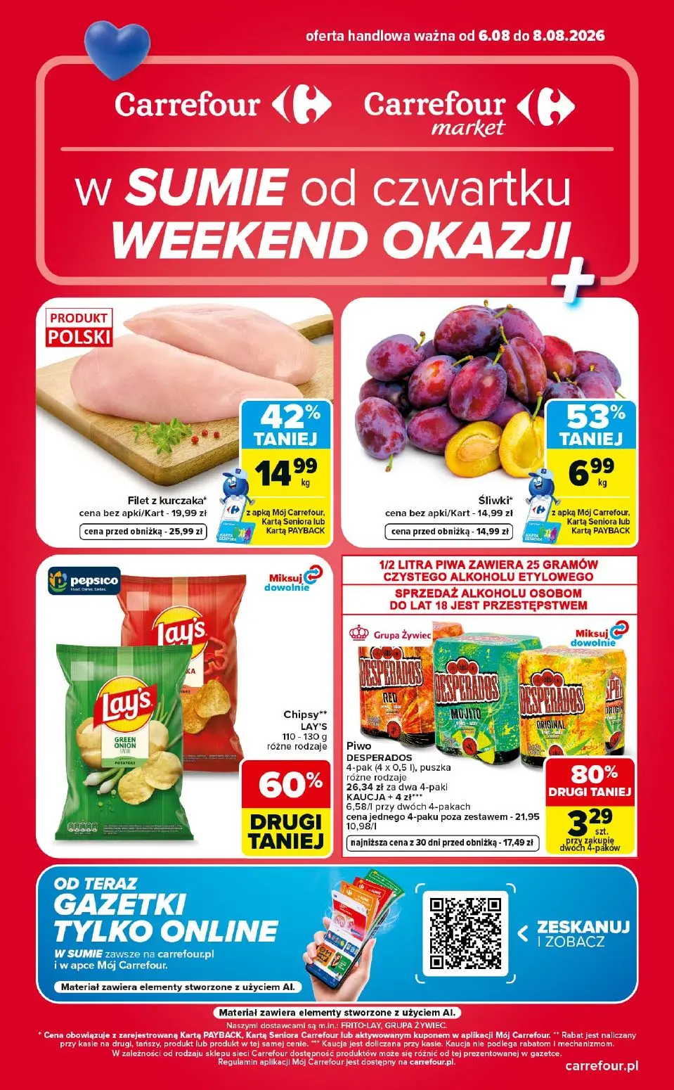 Carrefour Gazetka 06.08.2026 - 08.08.2026