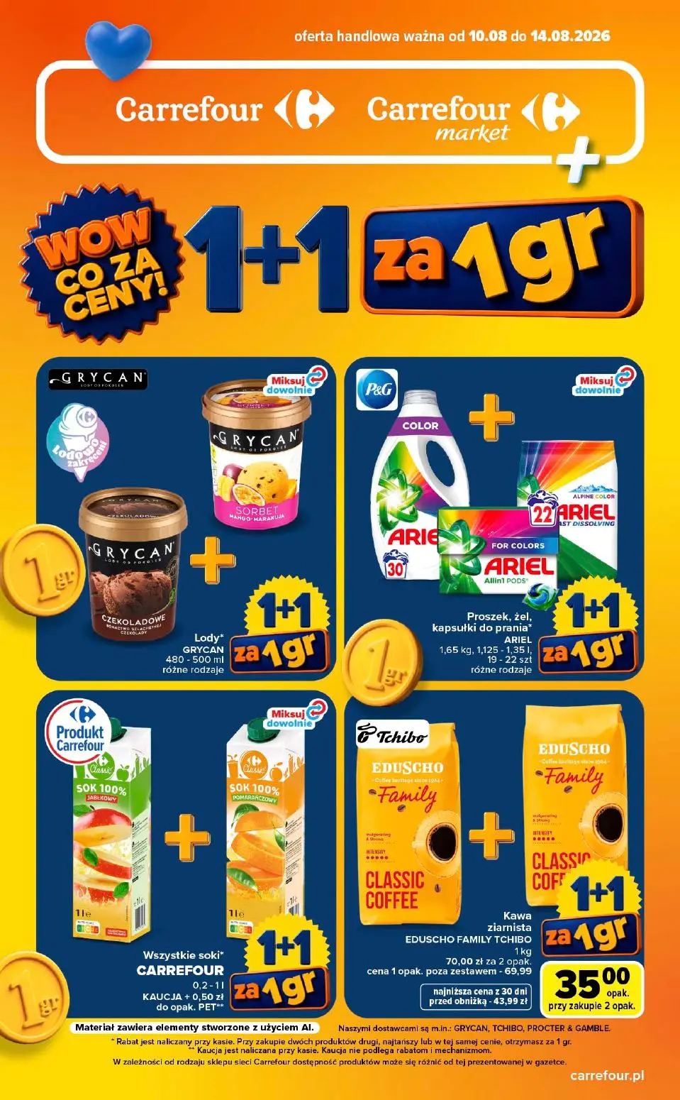 Carrefour Gazetka 10.08.2026 - 14.08.2026