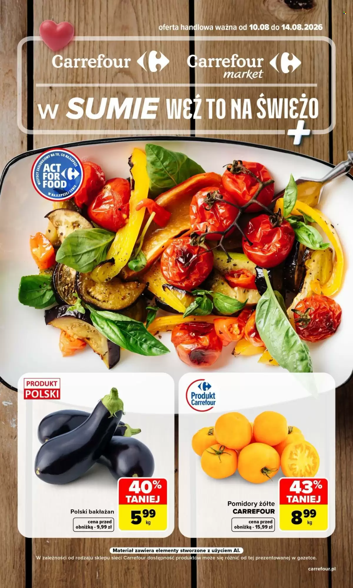 Carrefour Gazetka 10.08.2026 - 14.08.2026