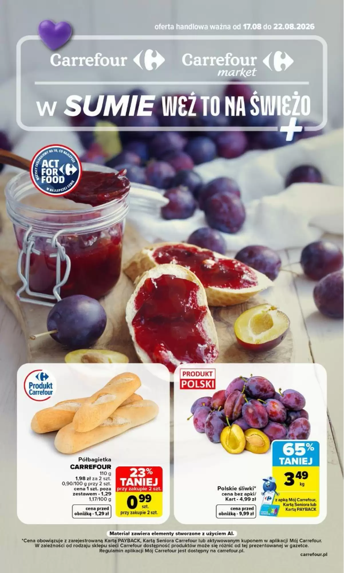 Carrefour Gazetka 17.08.2026 - 22.08.2026