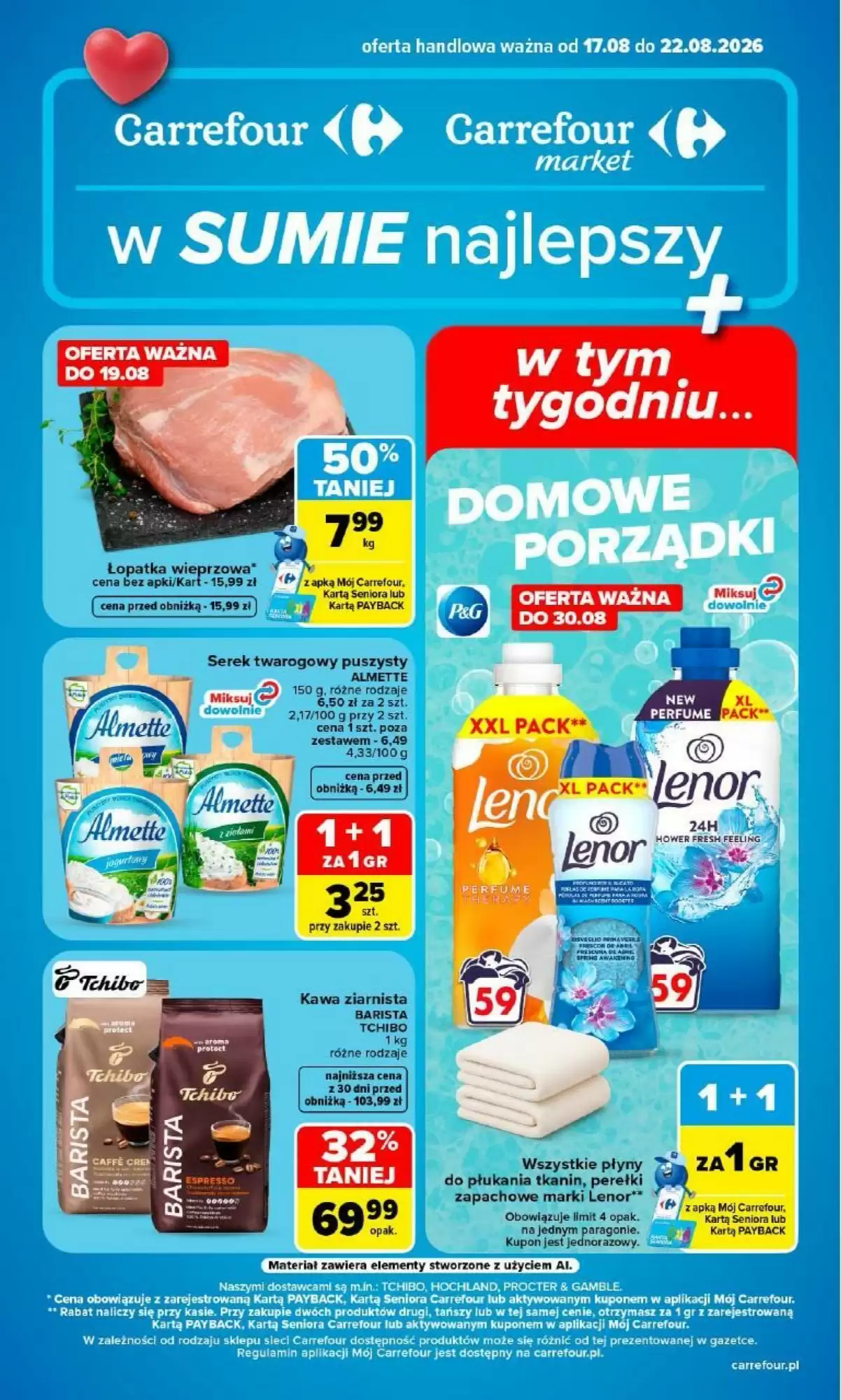 Carrefour Gazetka 17.08.2026 - 22.08.2026