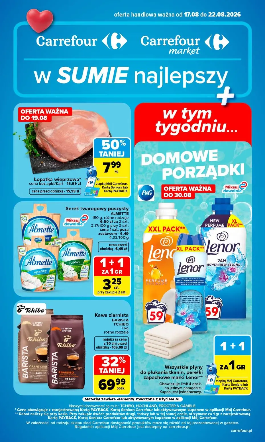 Carrefour Gazetka 17.08.2026 - 22.08.2026