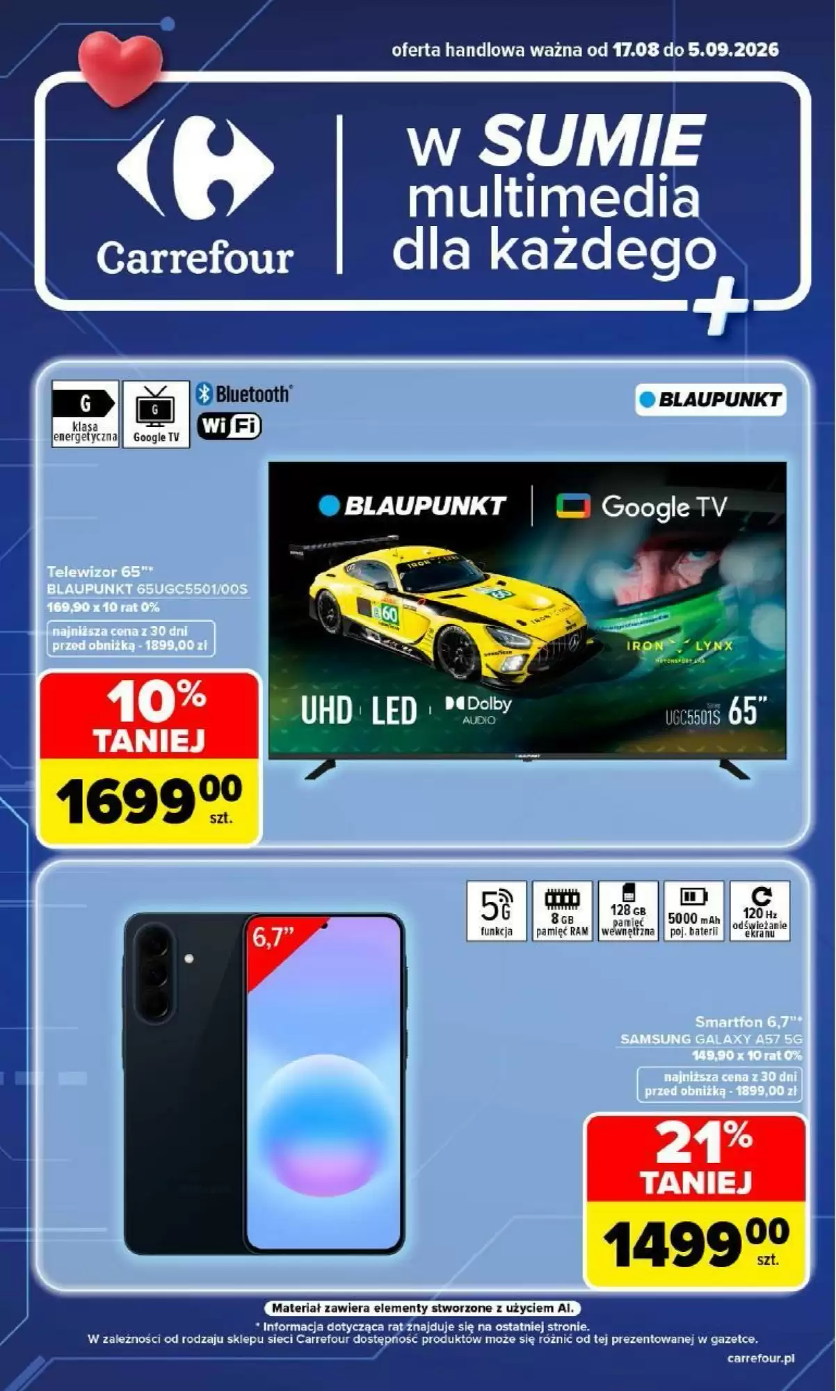 Carrefour Gazetka 17.08.2026 - 05.09.2026