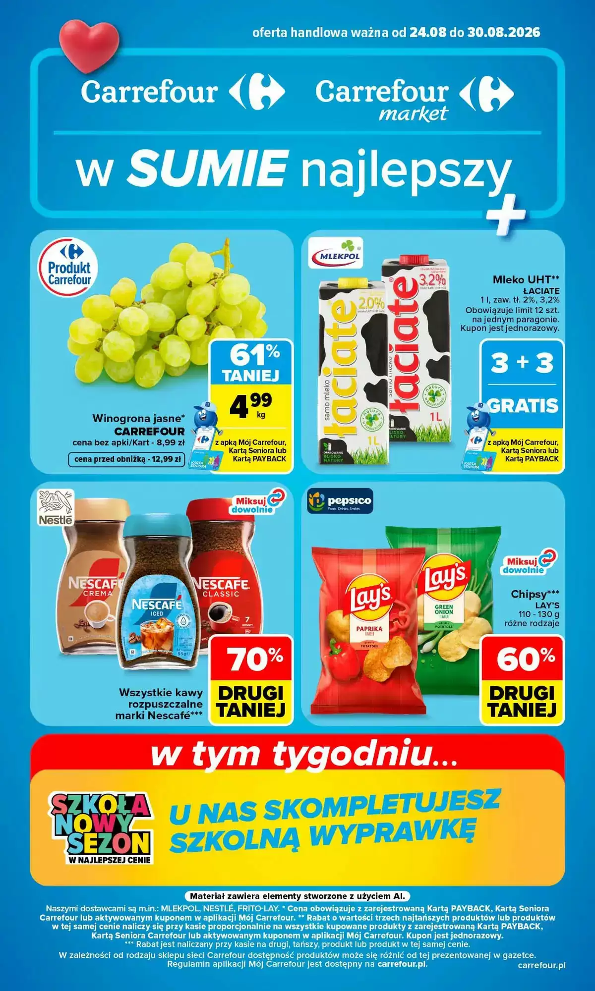 Carrefour Gazetka 24.08.2026 - 30.08.2026