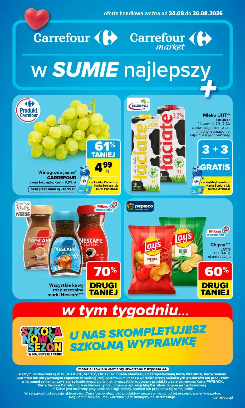 Carrefour Gazetka 24.08.2026 - 30.08.2026