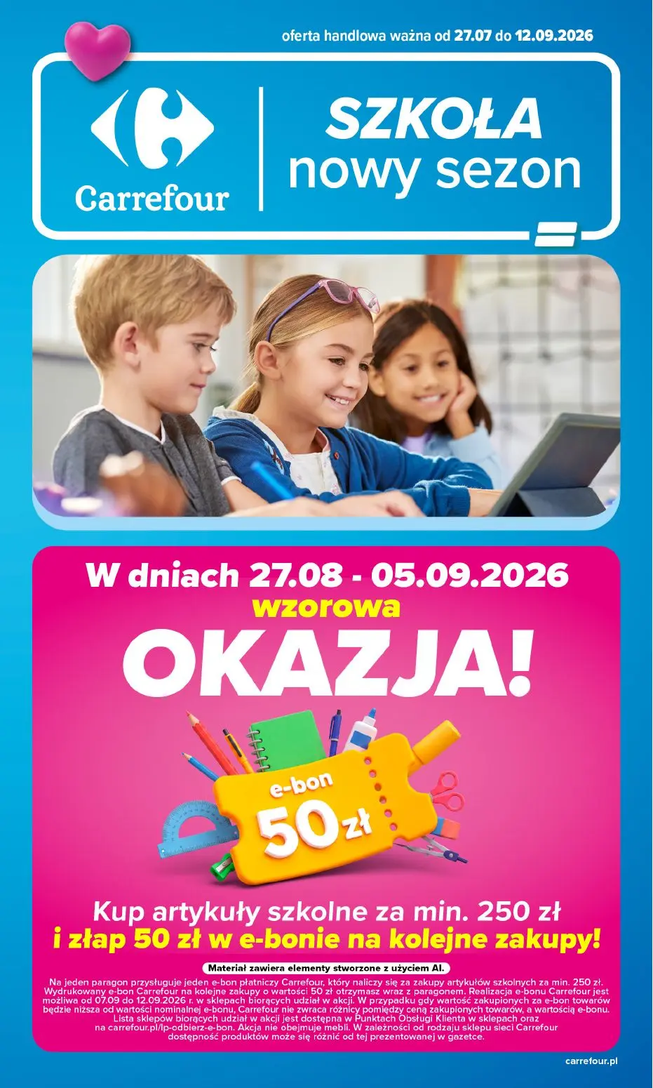 Carrefour Gazetka 27.08.2026 - 12.09.2026