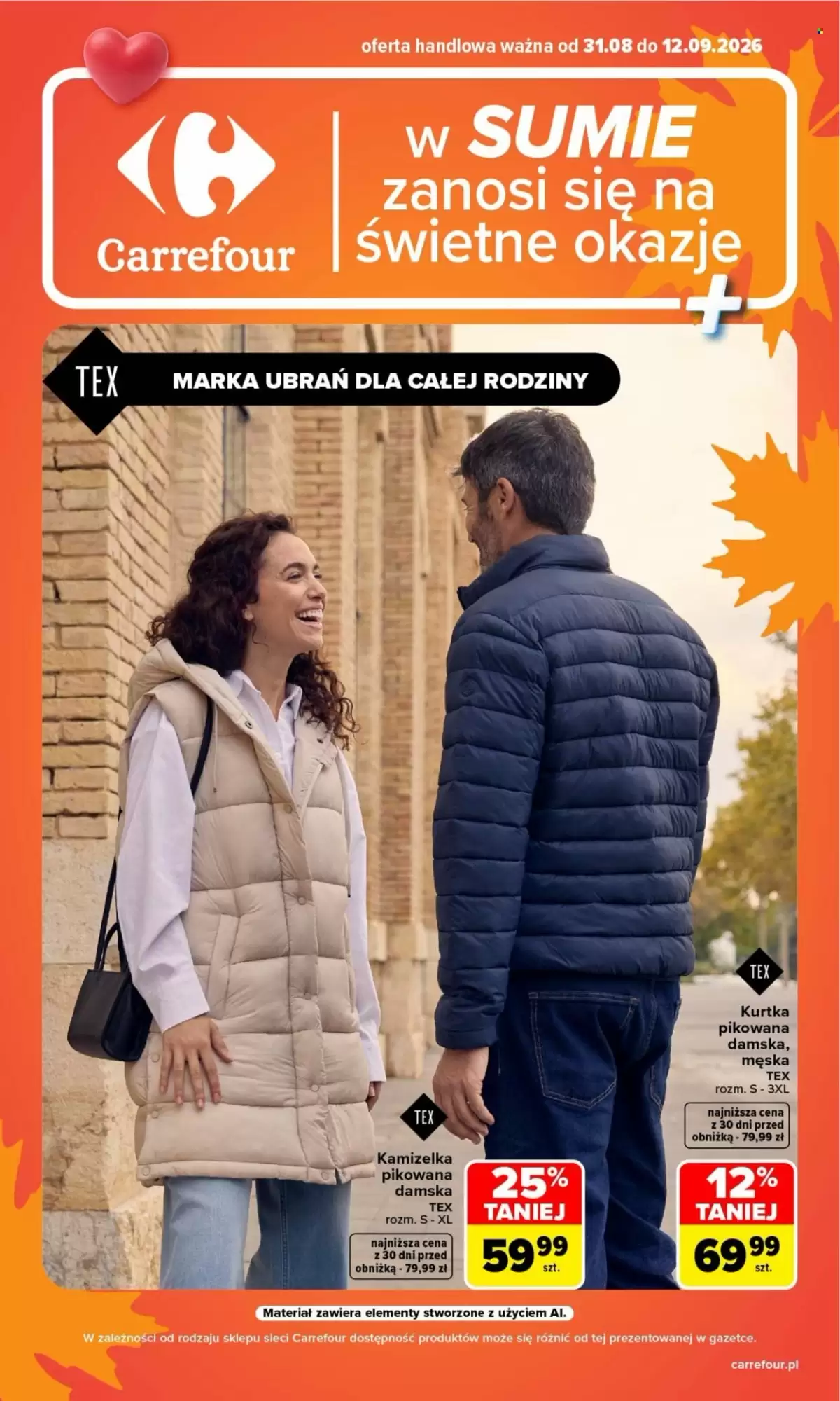 Carrefour Gazetka 31.08.2026 - 12.09.2026