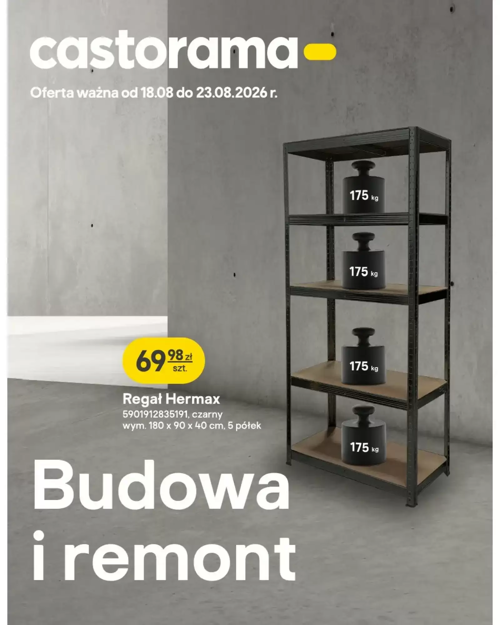 Castorama Gazetka 18.08.2026 - 23.08.2026