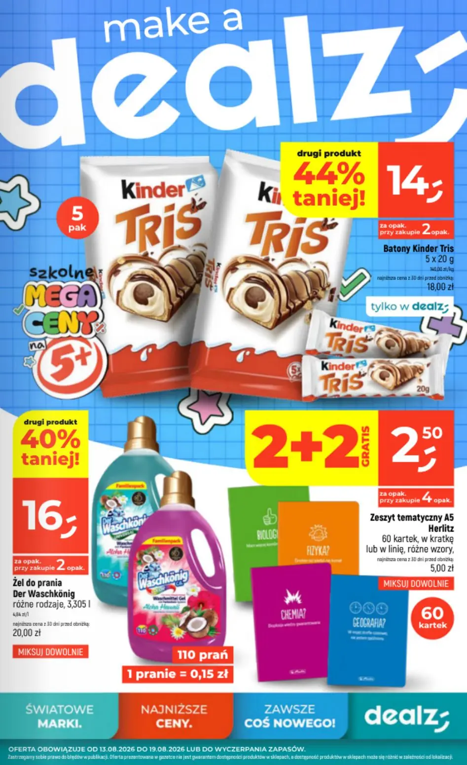 Dealz Gazetka 13.08.2026 - 19.08.2026