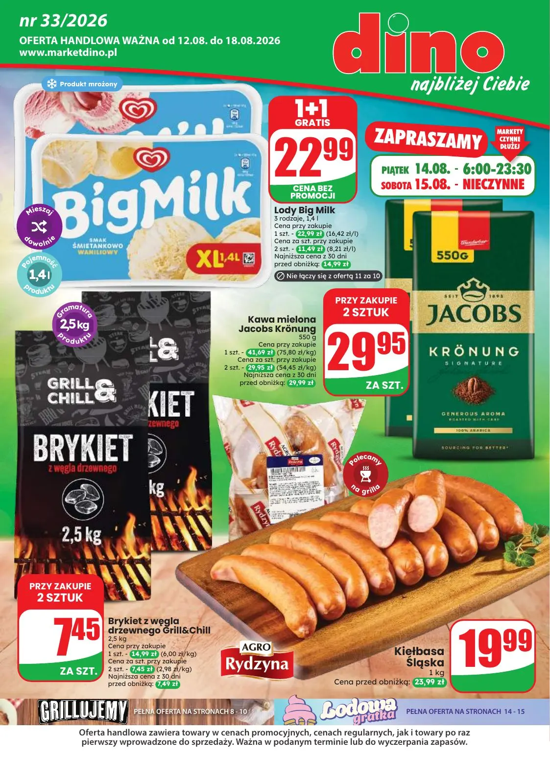 Dino Gazetka 12.08.2026 - 18.08.2026