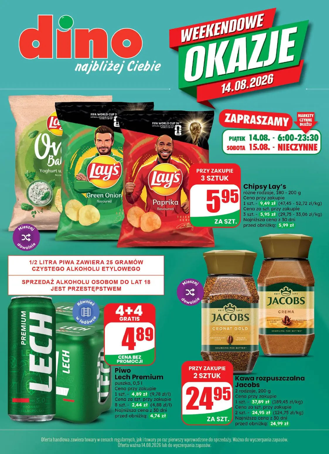 Dino Gazetka 14.08.2026 - 14.08.2026