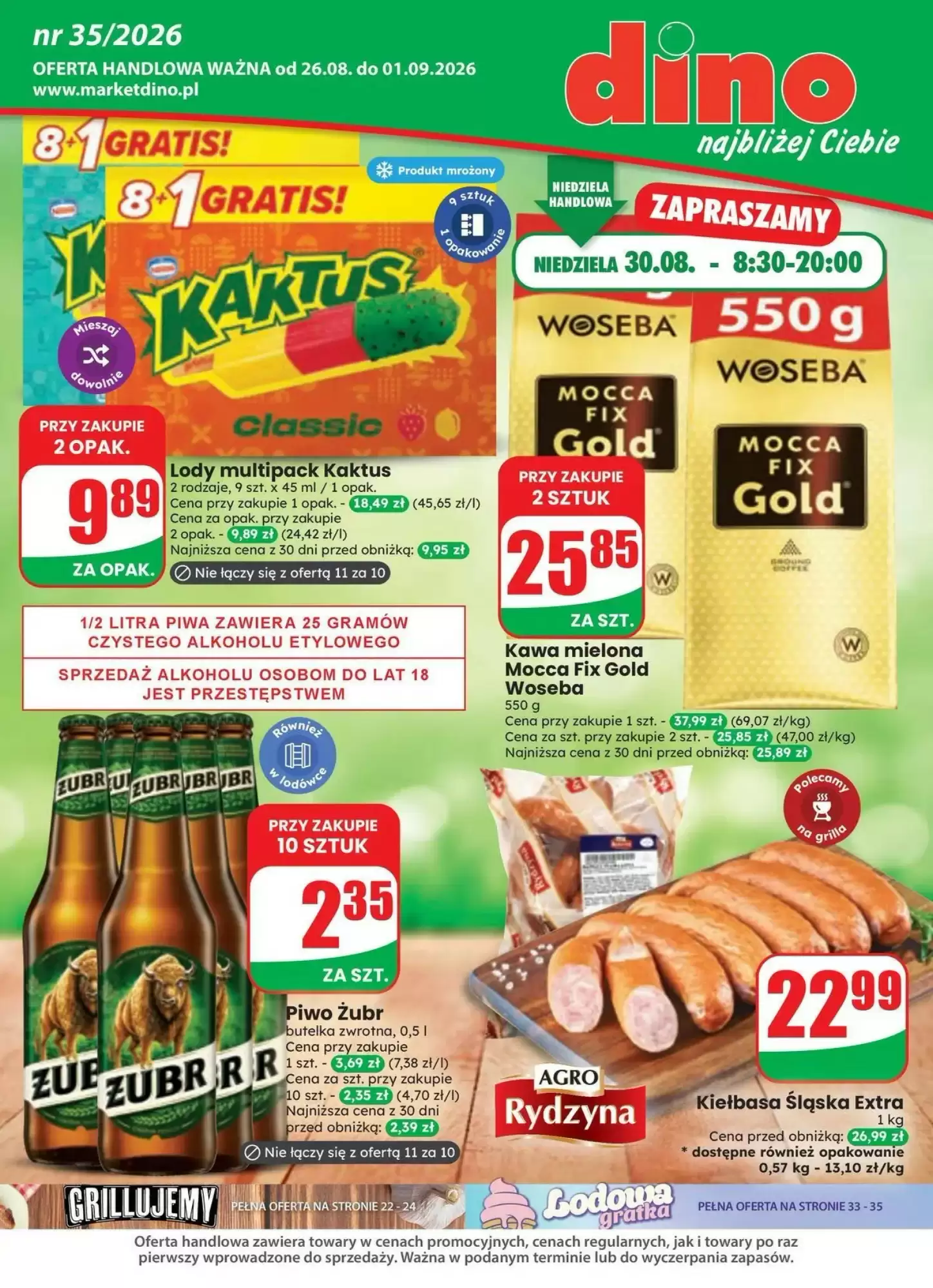 Dino Gazetka 26.08.2026 - 01.09.2026