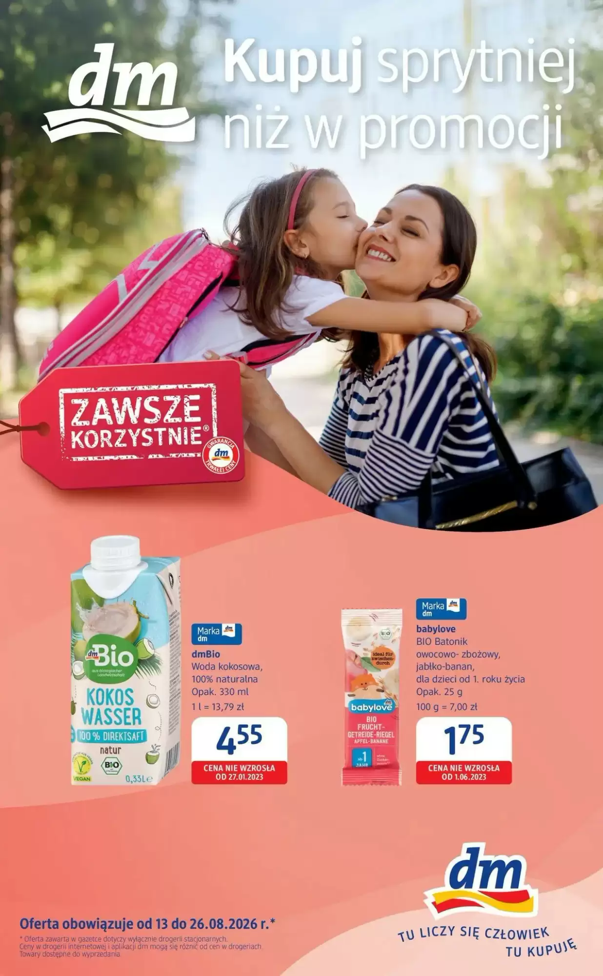 Dm Drogerie Markt Gazetka 13.08.2026 - 26.09.2026