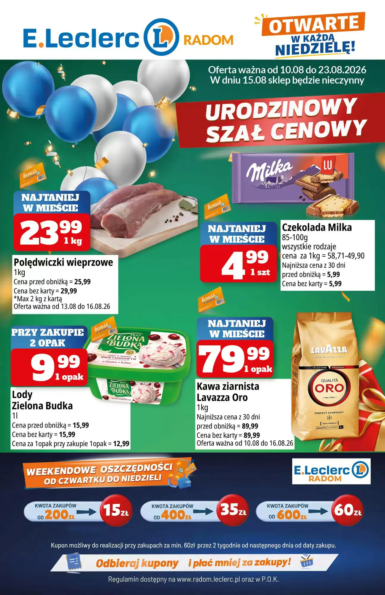 E.Leclerc Gazetka 10.08.2026 - 23.08.2026