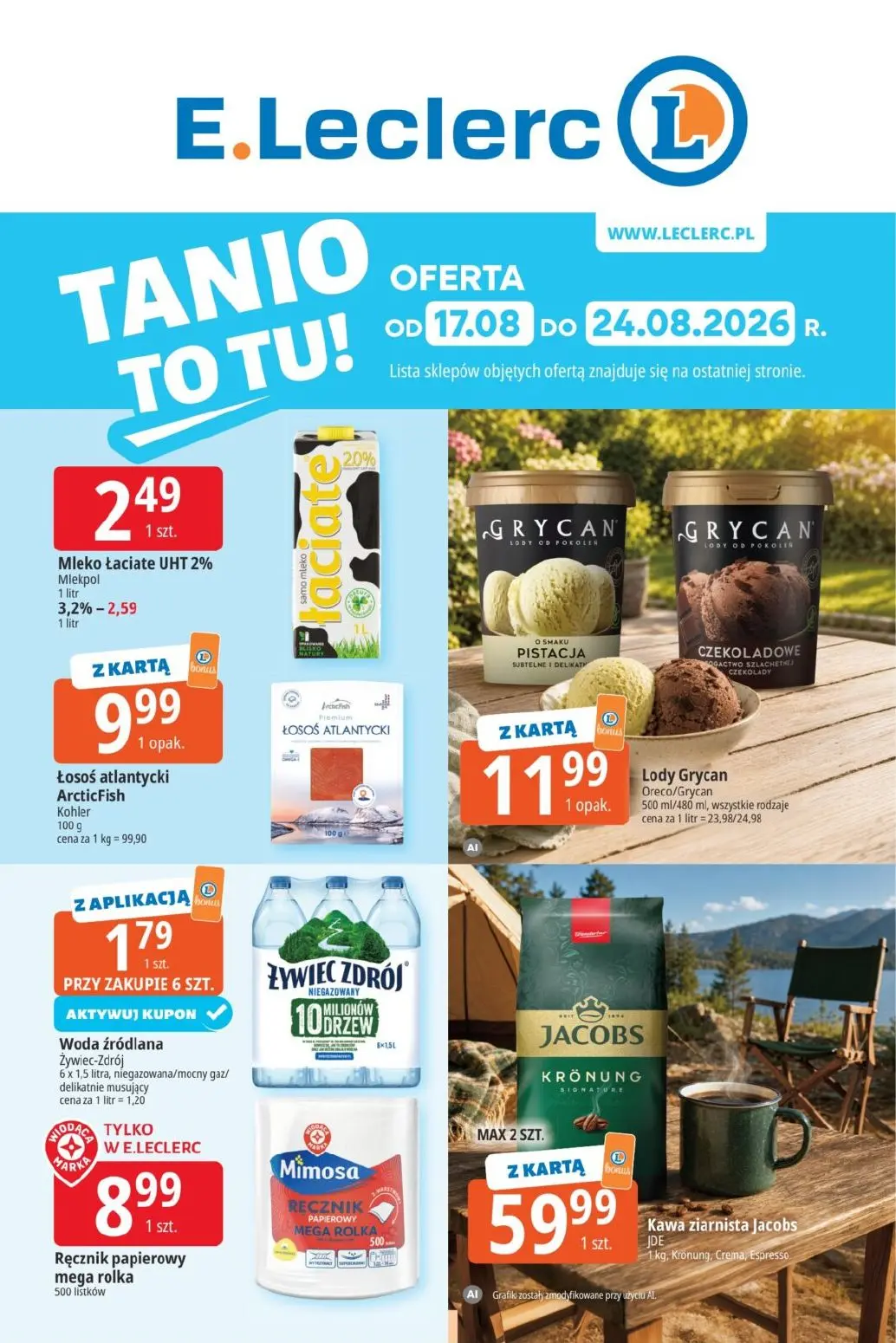 E.Leclerc Gazetka 17.08.2026 - 24.12.2026