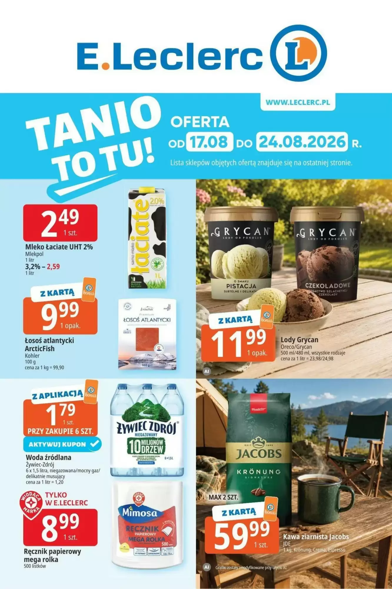 E.Leclerc Gazetka 17.08.2026 - 24.08.2026
