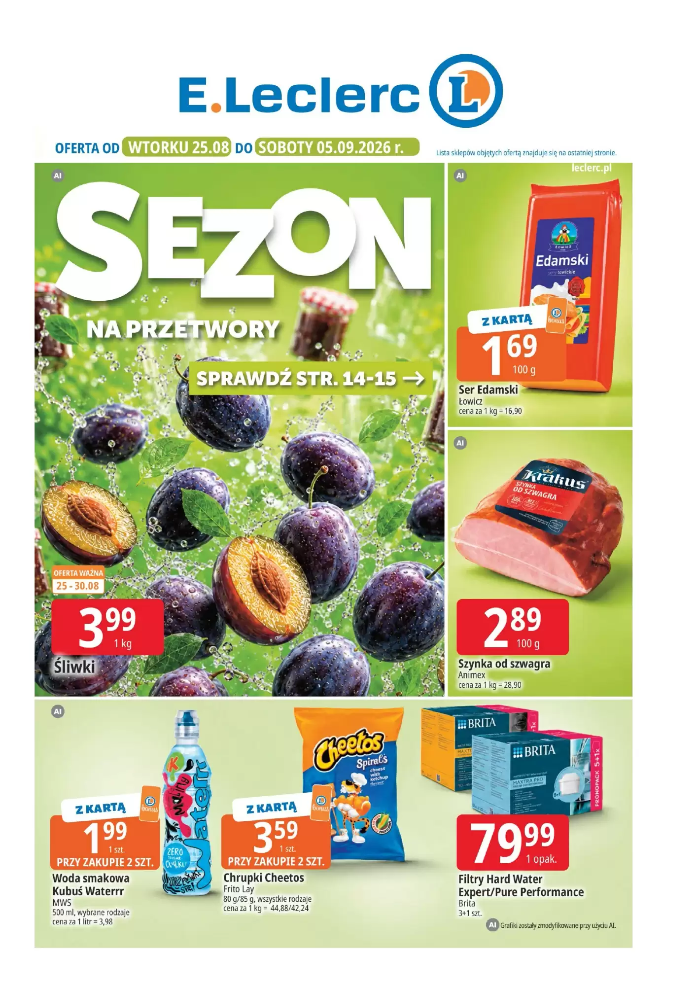 E.Leclerc Gazetka 25.08.2026 - 05.09.2026