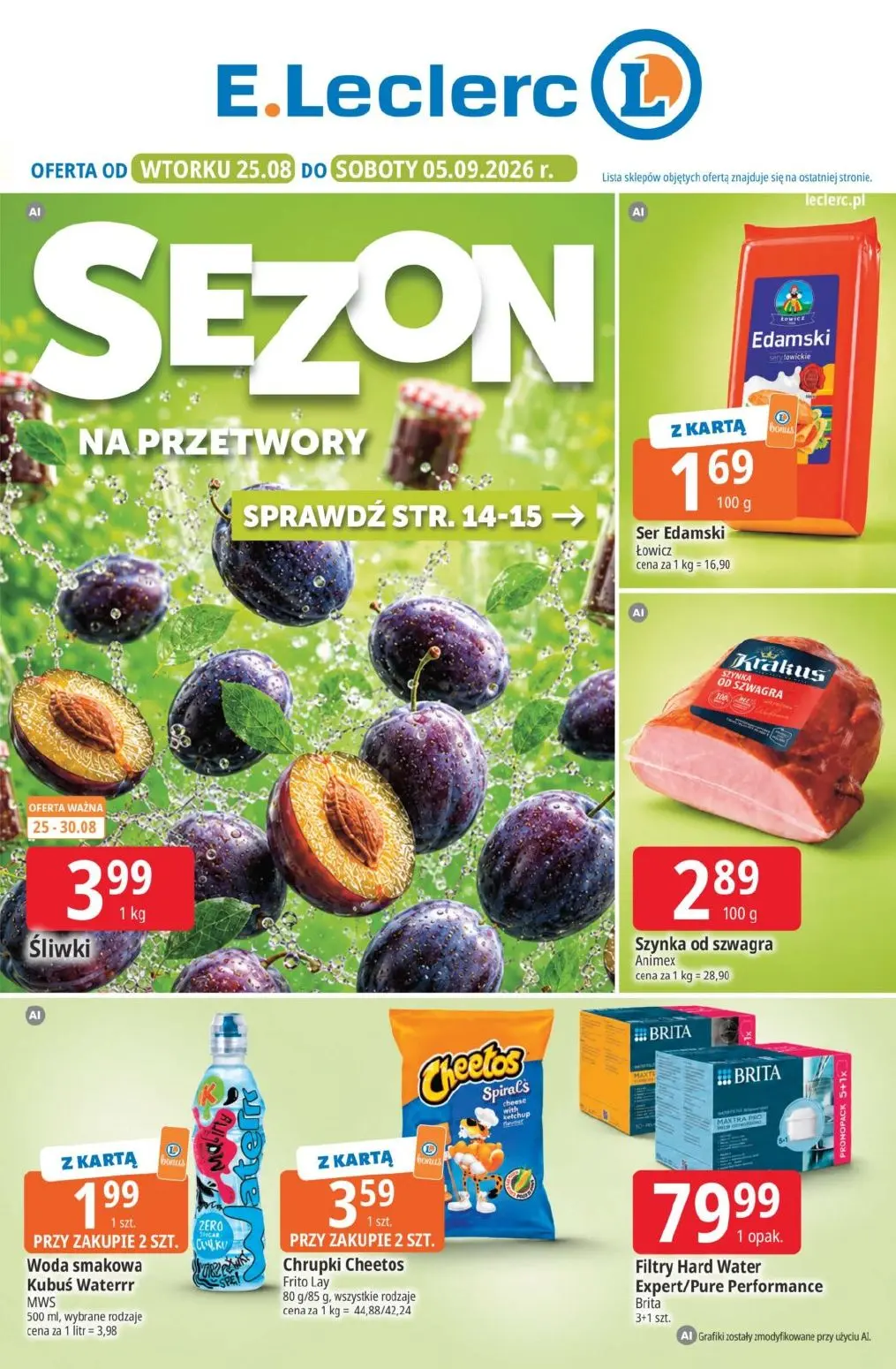 E.Leclerc Gazetka 25.08.2026 - 05.09.2026