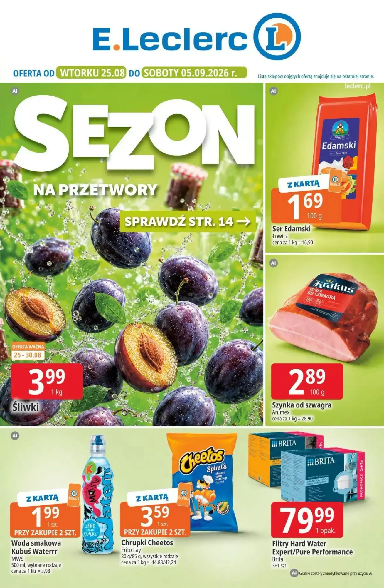 E.Leclerc Gazetka 25.08.2026 - 05.09.2026