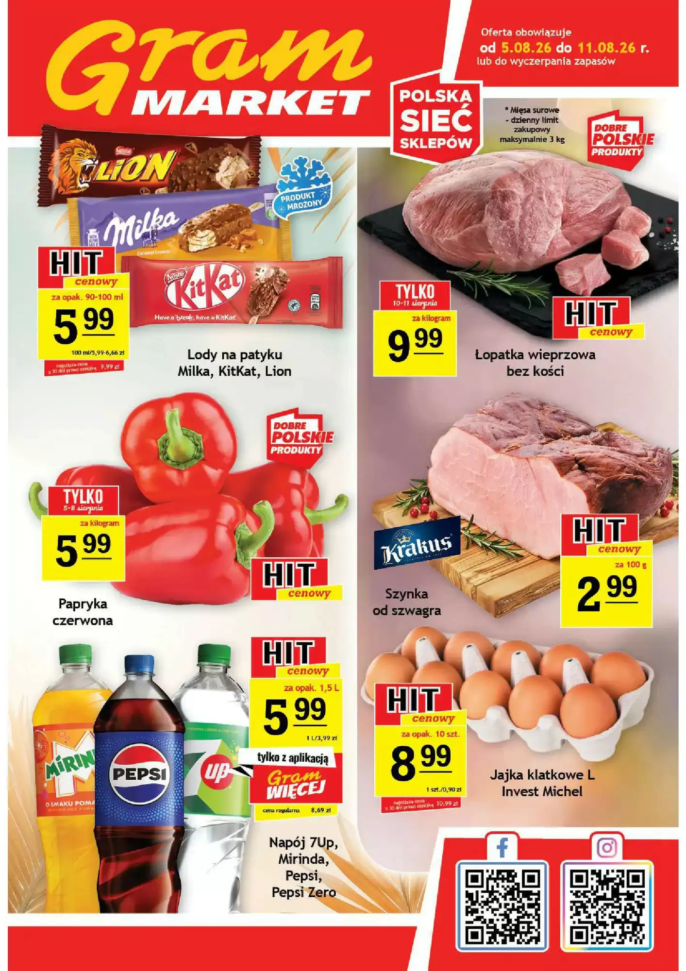 Gram Market Gazetka 05.08.2026 - 11.08.2026