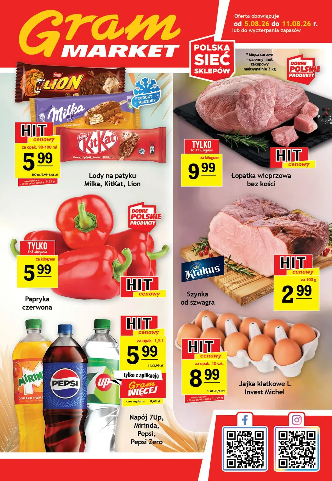 Gram Market Gazetka 05.08.2026 - 11.08.2026