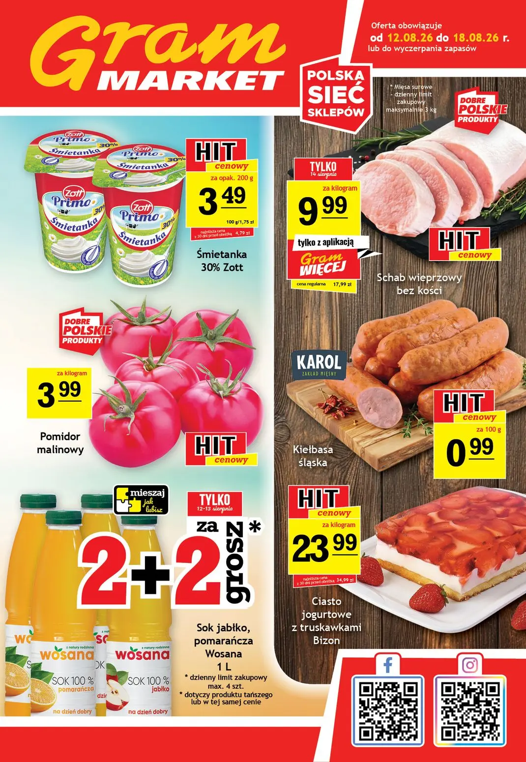 Gram Market Gazetka 12.08.2026 - 18.08.2026