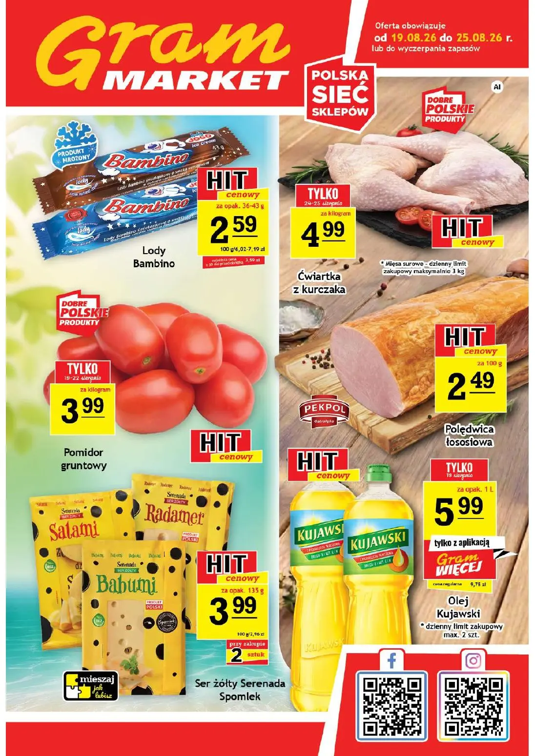 Gram Market Gazetka 19.08.2026 - 25.08.2026